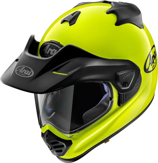 Arai XD-5 Solid Offroad Helmet Fluorescent Yellow
