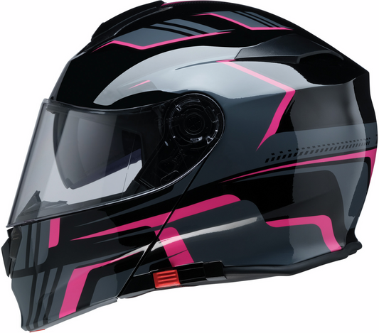 Z1R Solaris 2.0 Slater Modular Helmet Black/Pink
