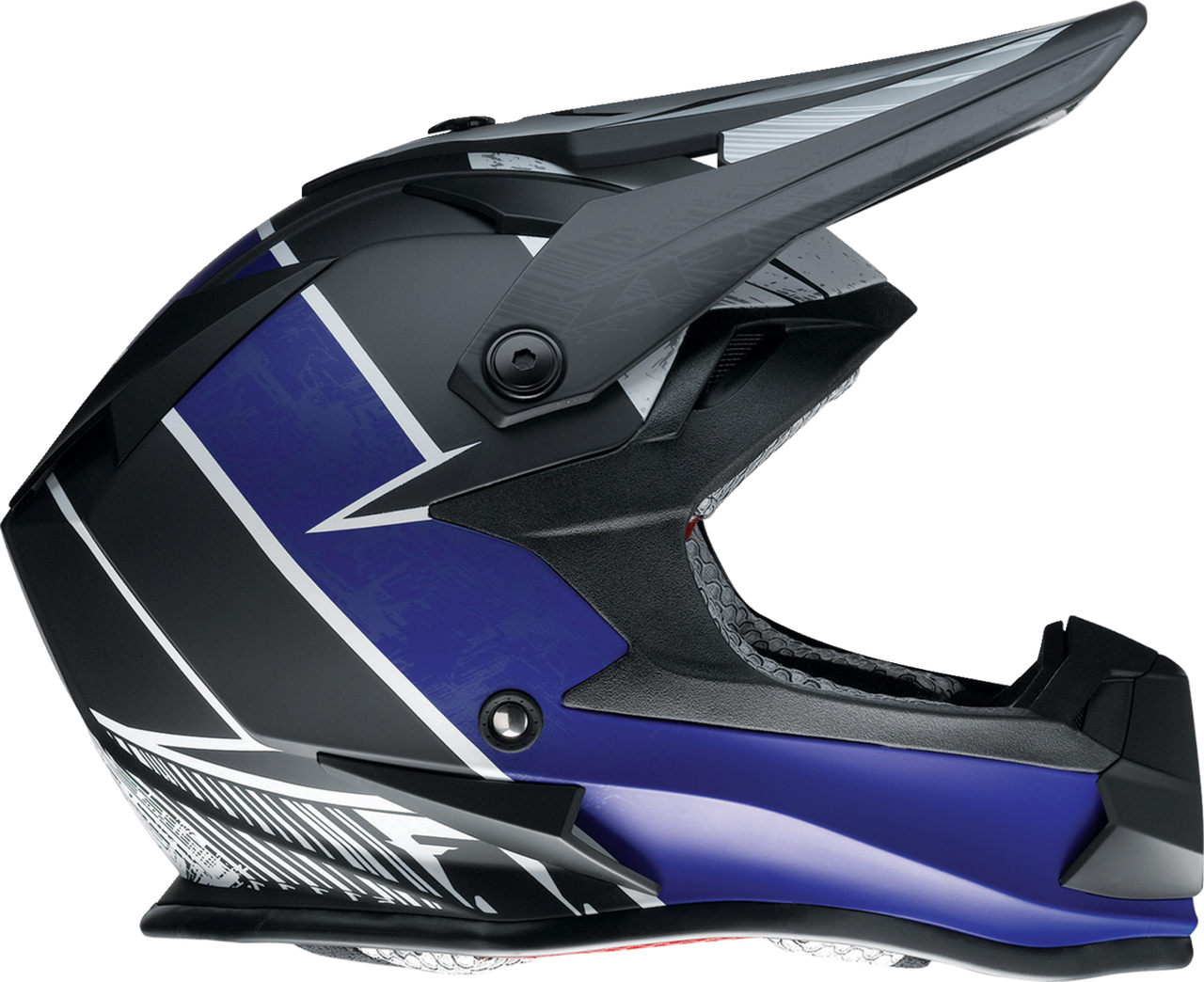 Z1R Youth F.I. Fractal MIPS Offroad Helmet Black/Blue