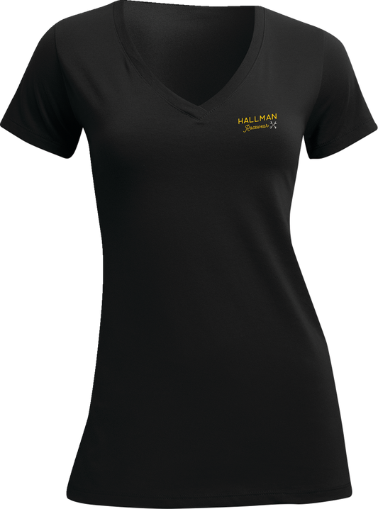 Thor Womens Hallman Garage T-Shirt Black