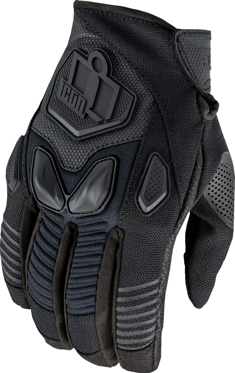 Icon Automag3 CE Gloves Black