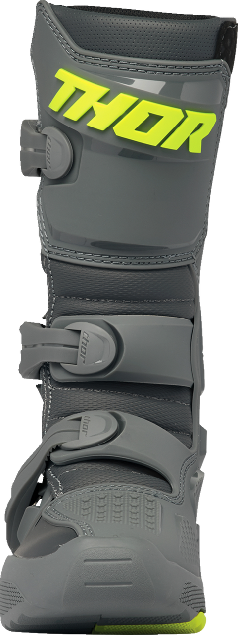 Thor Youth Blitz XR Boots - Gray/Charcoal