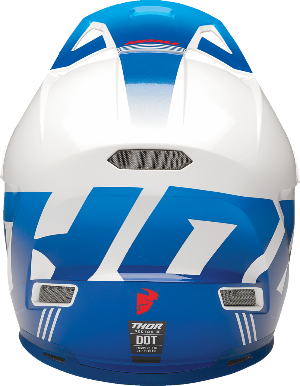 Thor Sector 2 Carve Helmet - White/Blue