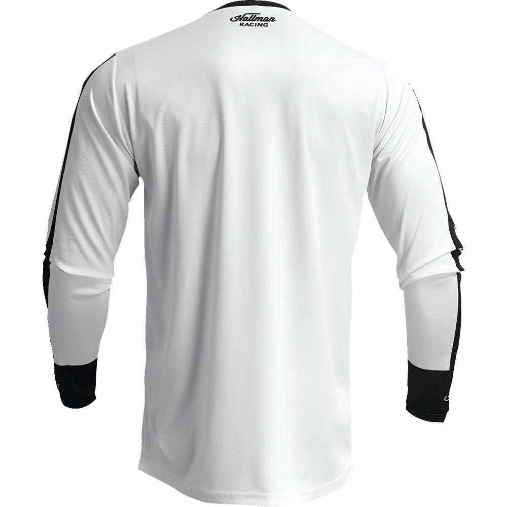 Thor 2024 Hallman Differ Roost Jersey - White/Black