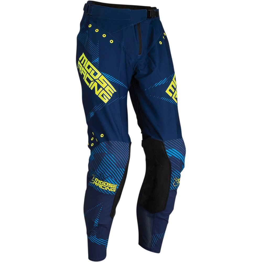 Moose Racing 2022 Qualifier Jersey Pant Combo Hi-Viz/Navy