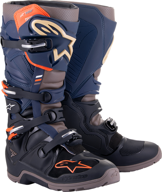 Alpinestars 2024 Tech 7 Enduro Drystar Boots - Navy/Gray
