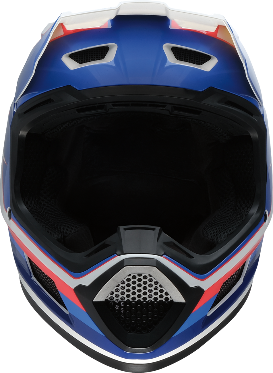 Z1R Youth Dirt Maxx Offroad Helmet Vortex Red/White/Blue