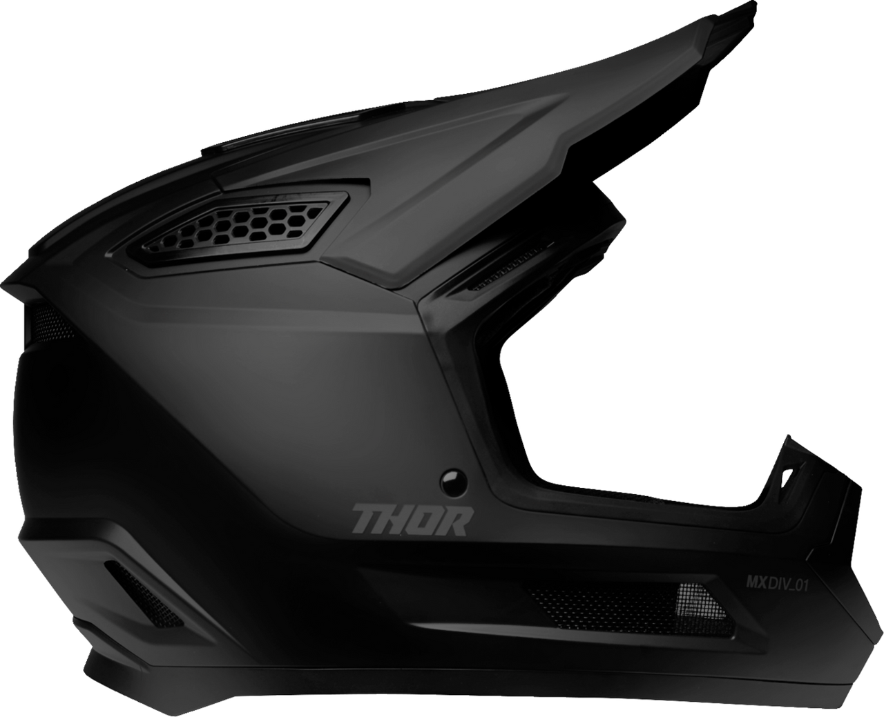 Thor 2025 Fleet Helmet Blackout