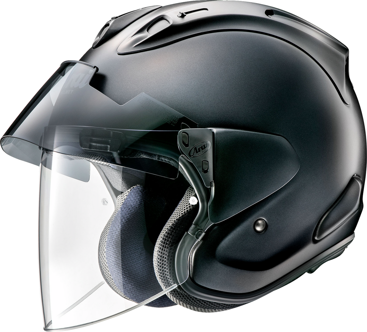 Arai Ram-X Solid Open-Face Motorcycle Helmet Black Frost