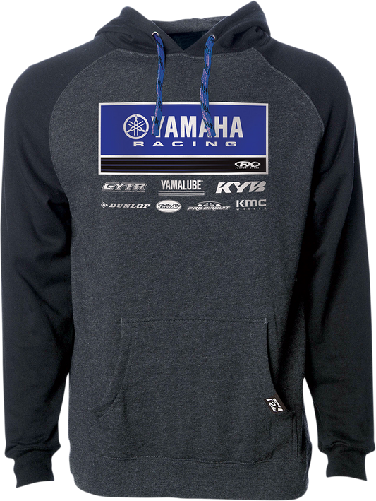 Factory Effex Yamaha 21 Racewear Hoodie - Charcoal/Black