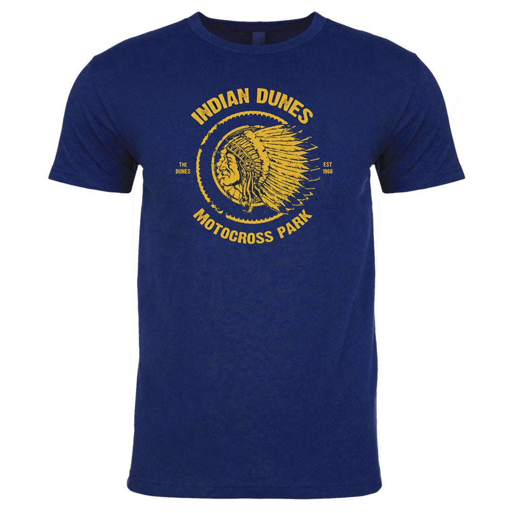 Indian Dunes Chief T-Shirt - Navy