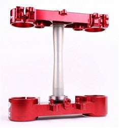 Ride Engineering CRF 250 Triple Clamp Set 22mm Offset - Red