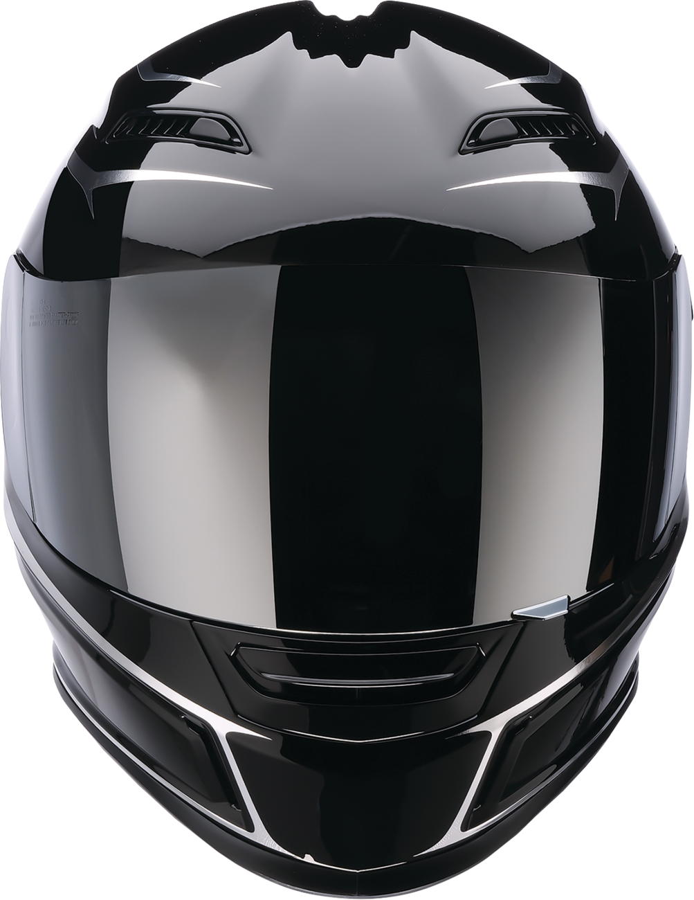 Z1R Jackal Full Face Helmet Foil Black/Silver