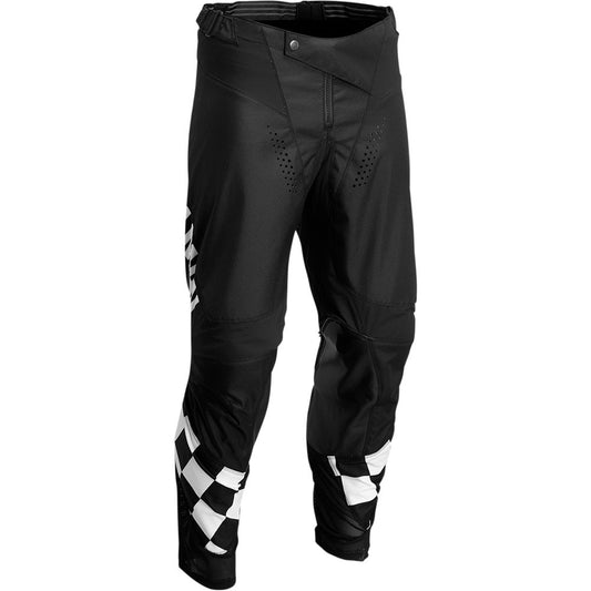 Thor 2024 Hallman Differ Cheq Pant - Black/White