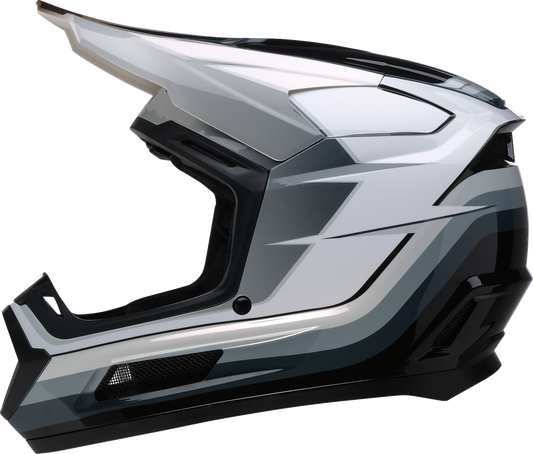 Z1R Youth Dirt Maxx Offroad Helmet Vortex Black/White/Gray