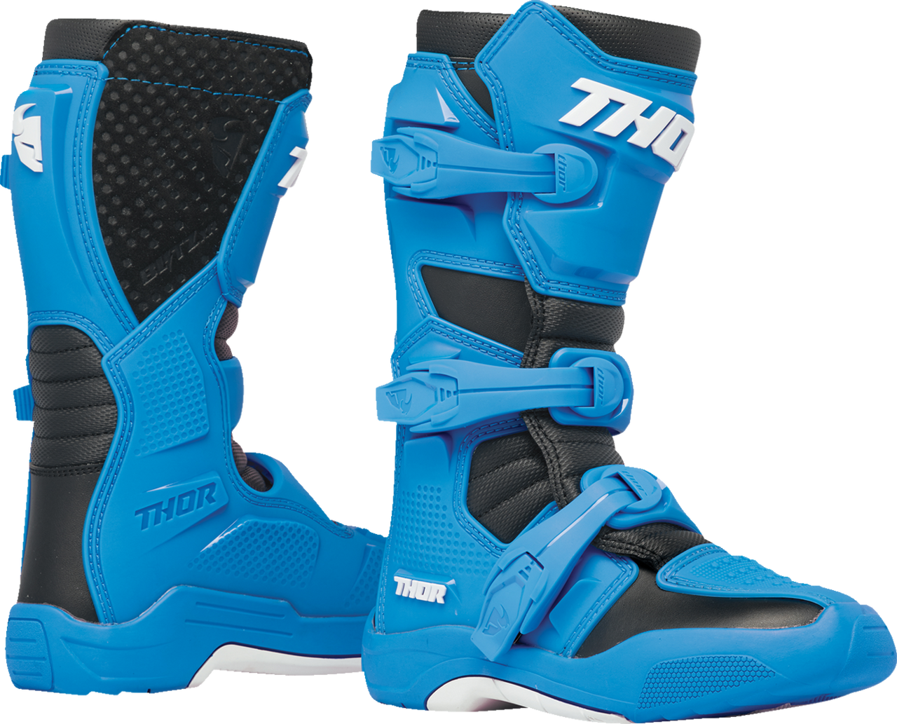 Thor Youth Blitz XR Boots - Blue/Black