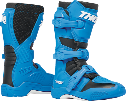Thor Youth Blitz XR Boots - Blue/Black