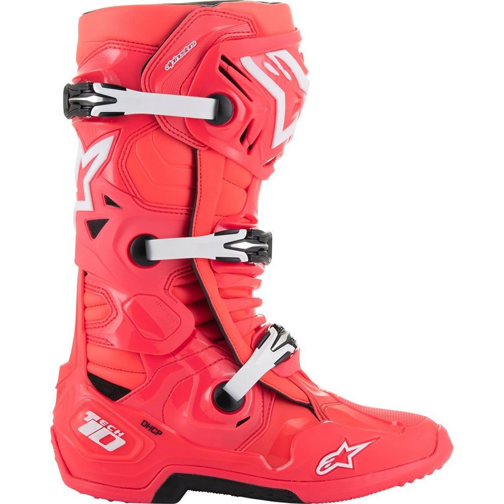 Alpinestars Womens Tech 10 Boots Diva Pink/White