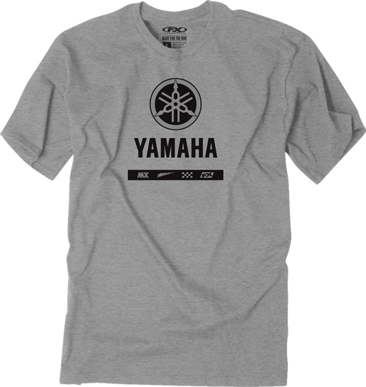 Factory Effex Yamaha Alpha T-Shirt Heather Gray