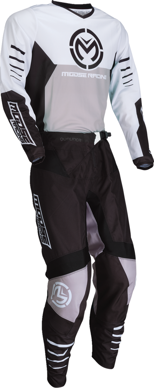 Moose Racing 2025 Qualifier Jersey Pant Combo Black/White