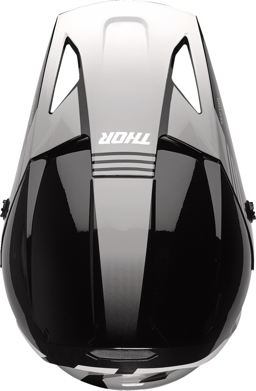 Thor Sector 2 Carve Helmet - Black/White