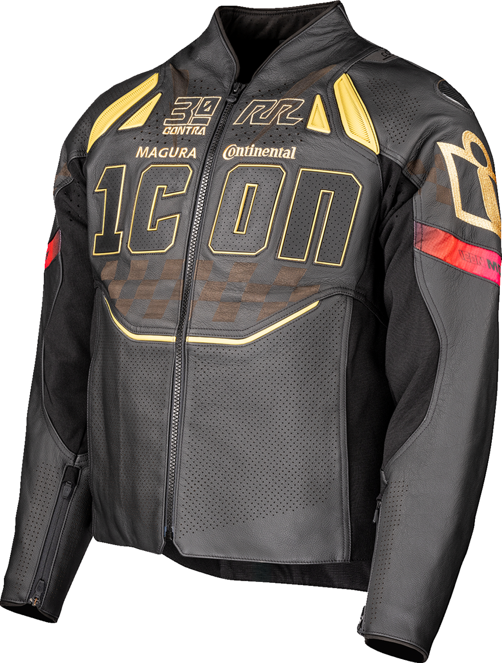 ICON Contra 3 Rizz Rizz Jacket Black