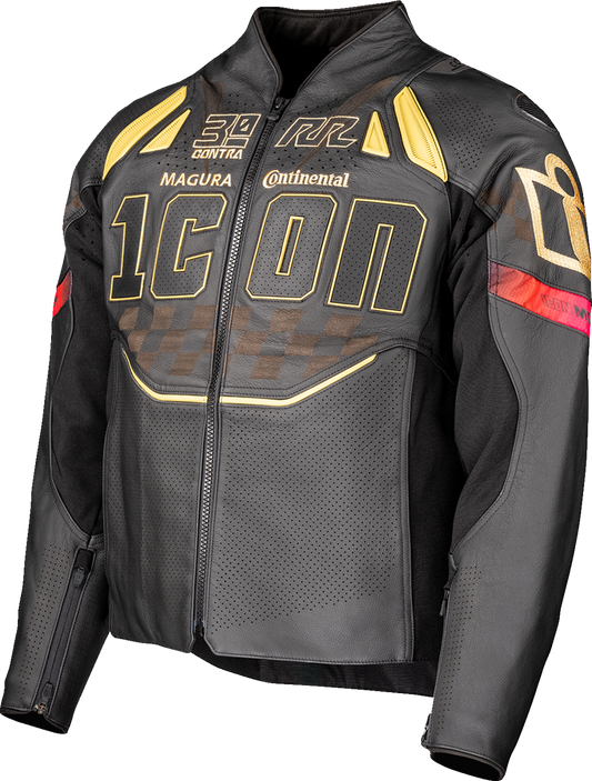 ICON Contra 3 Rizz Rizz Jacket Black