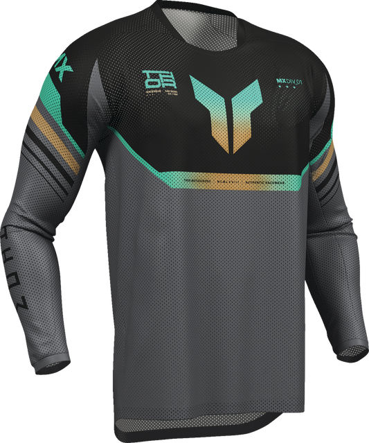 Thor 2026 Launchmode Air Raptor Jersey Black/Charcoal