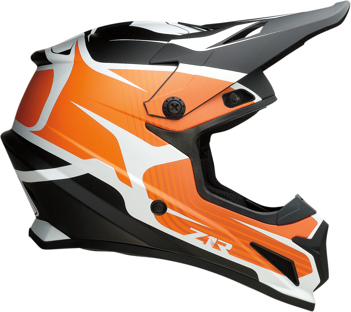 Z1R Rise Flame Offroad Helmet Orange