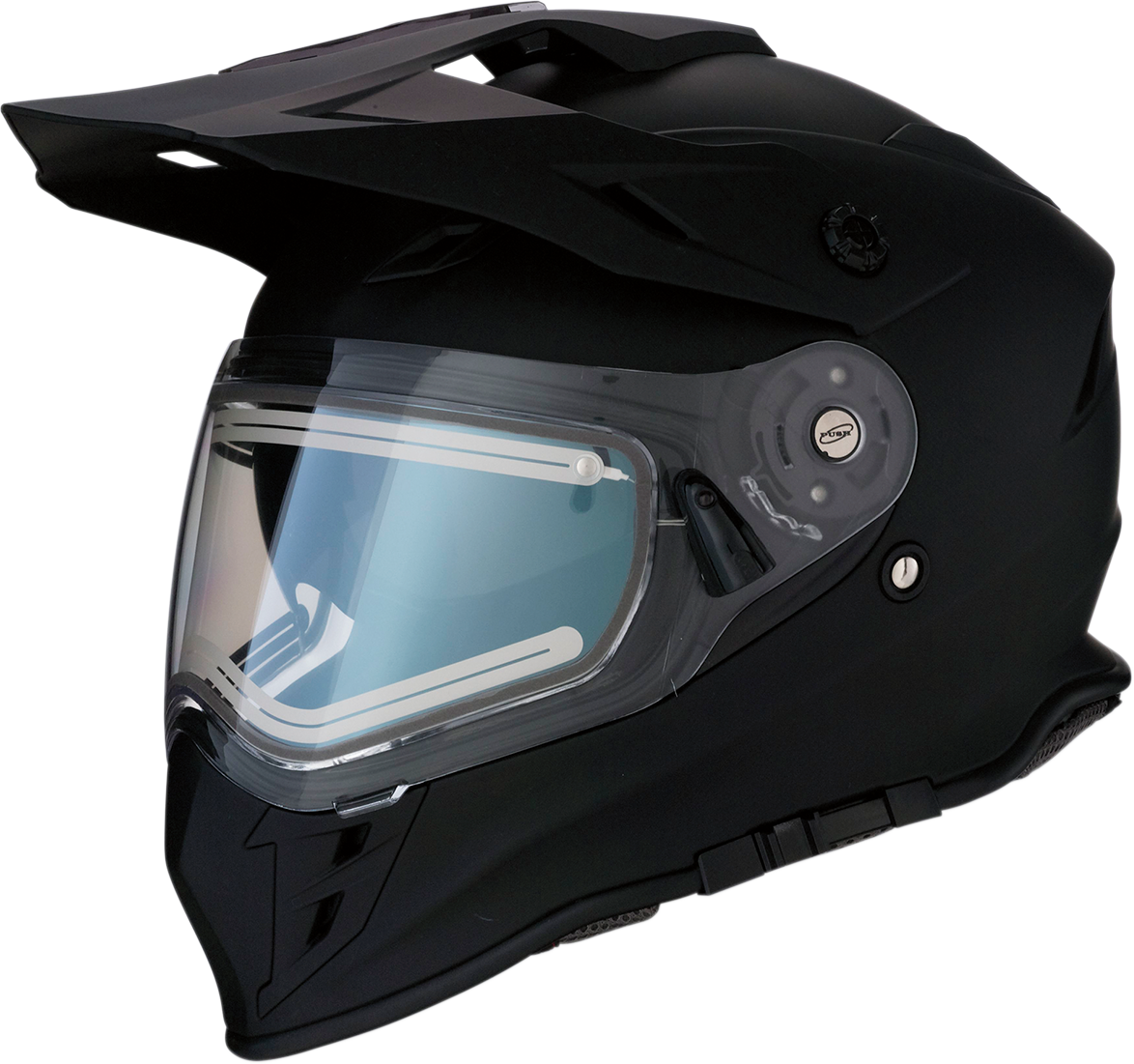 Z1R Range Snow Electric Dual Pane Helmet Flat Black