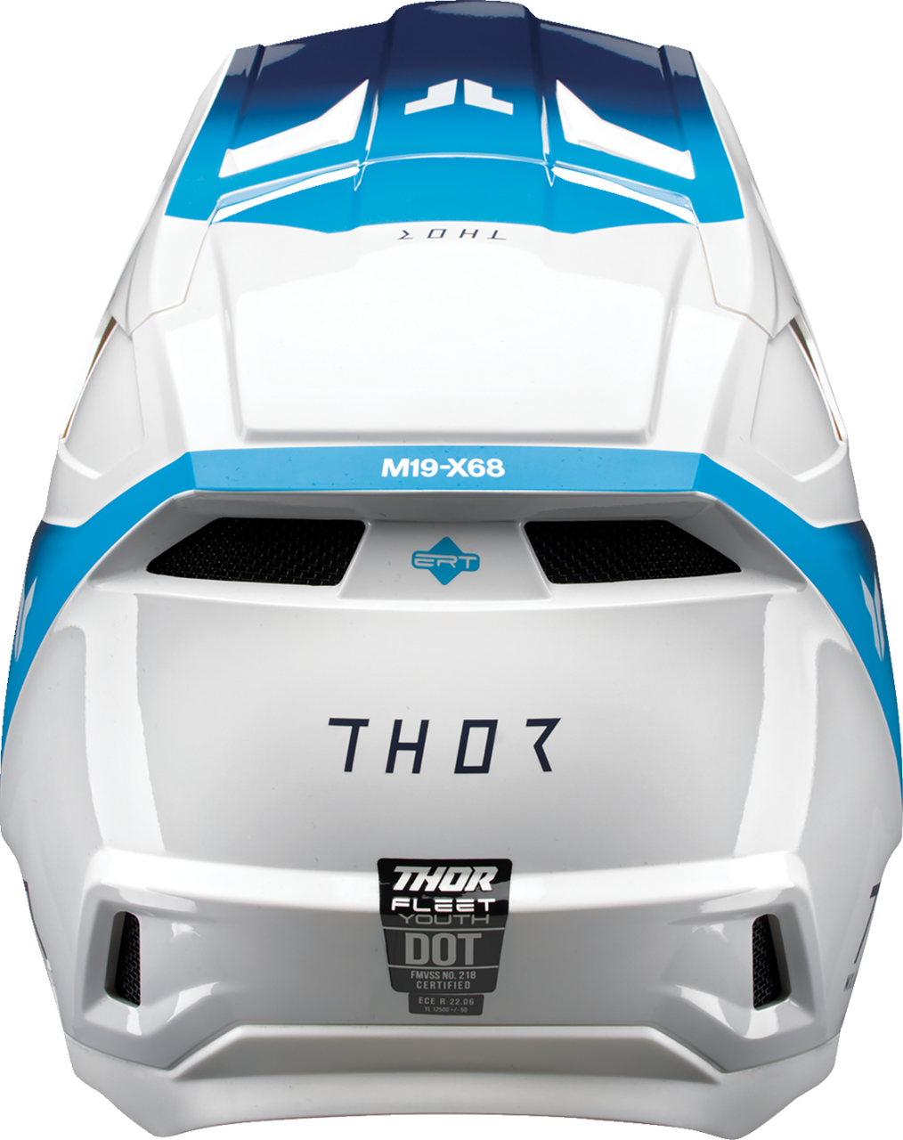 Thor 2025 Youth Fleet Helmet Storm White/Navy