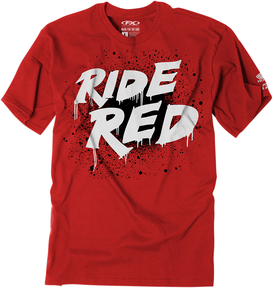 Factory Effex Youth Honda Splatter T-Shirt Red