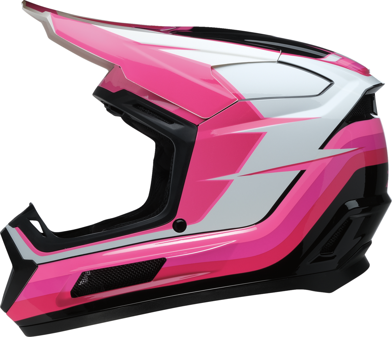 Z1R Youth Dirt Maxx Offroad Helmet Vortex Pink/White