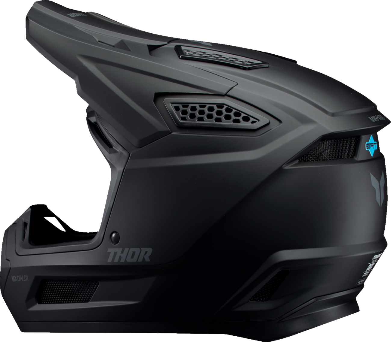 Thor Fleet Helmet Blackout