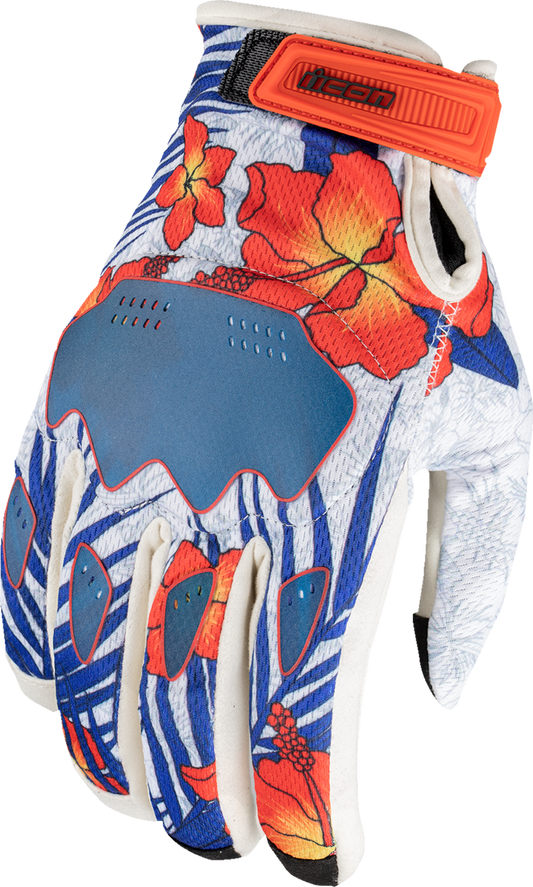 ICON Hooligan Kaonohi Gloves White