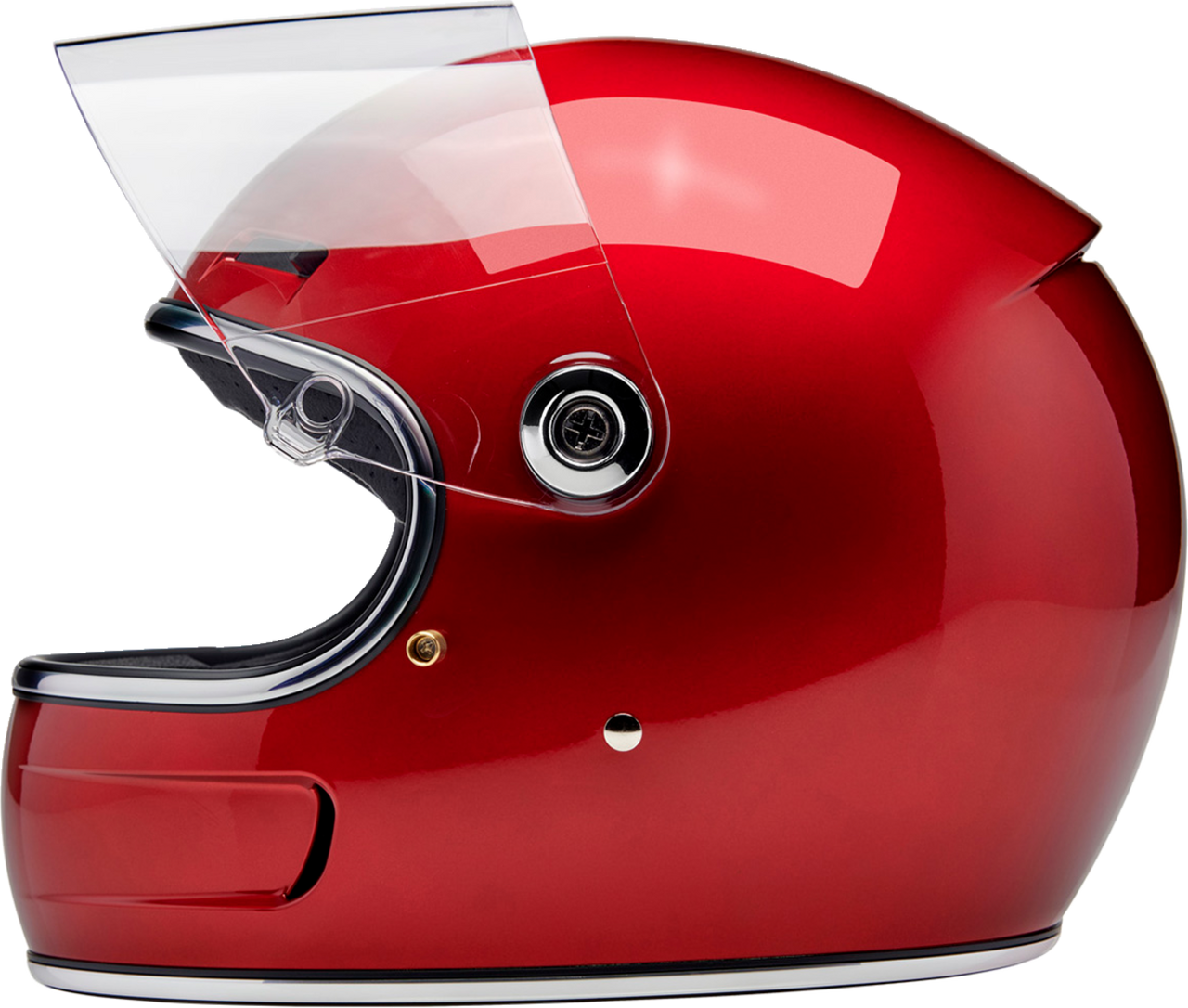 Biltwell Gringo SV Full Face Helmet Metallic Cherry Red