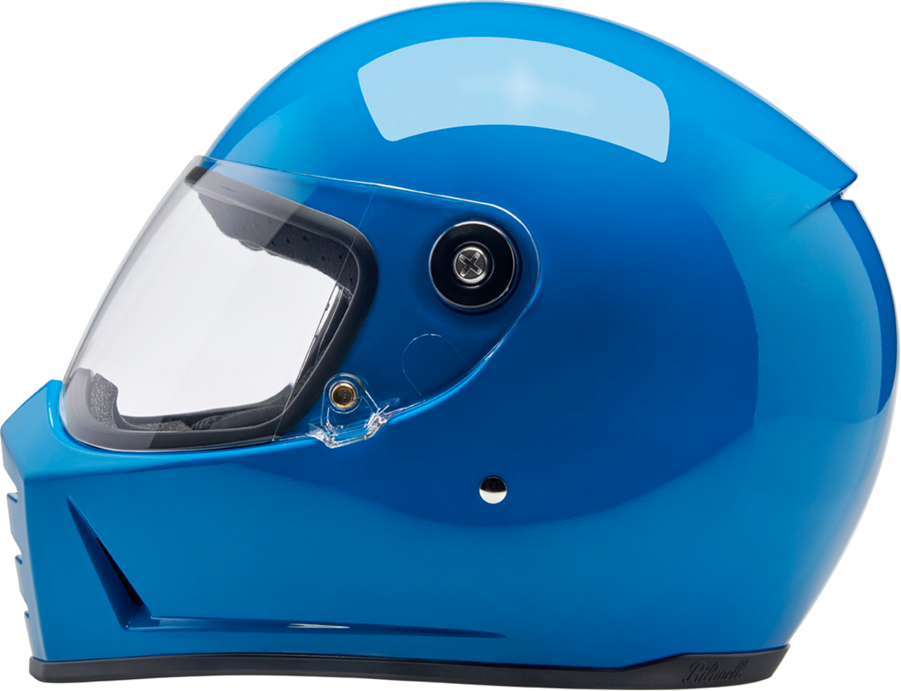 Biltwell Lane Splitter Full Face Helmet Gloss Tahoe Blue
