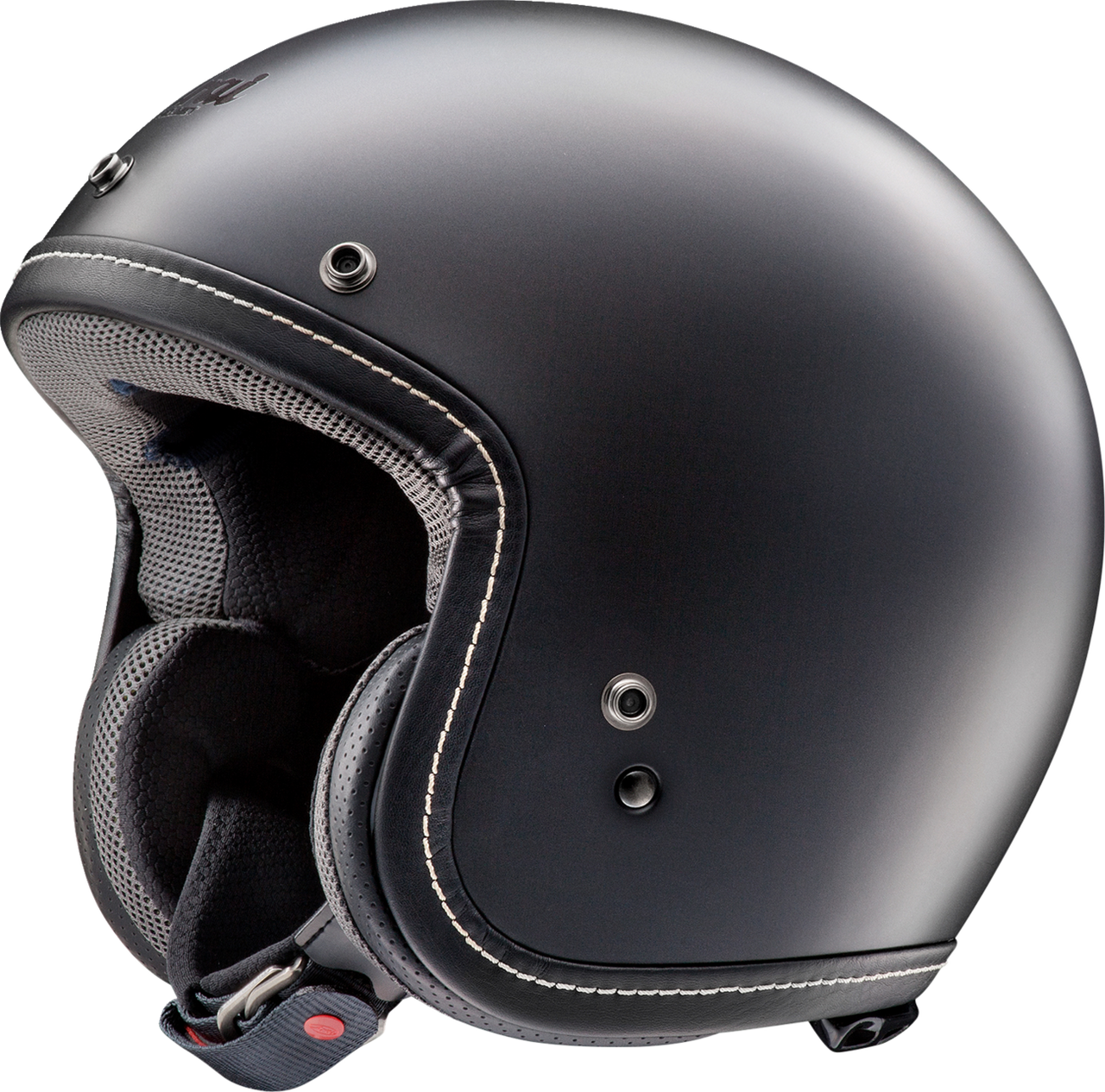 Arai Classic-V Solid Open-Face Motorcycle Helmet Black Frost