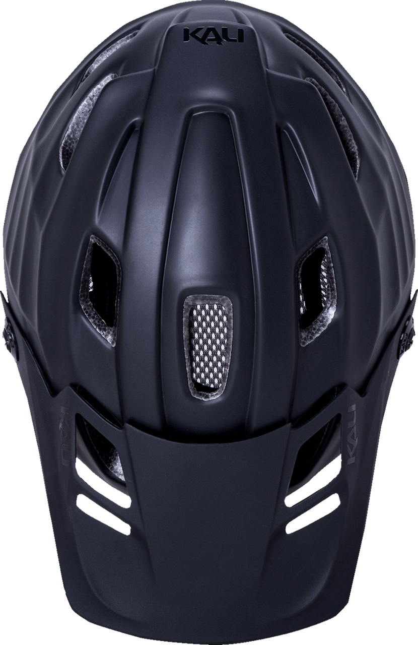 Kali Maya 3.0 Solid Bicycle Helmet Solid Matte Black/Black