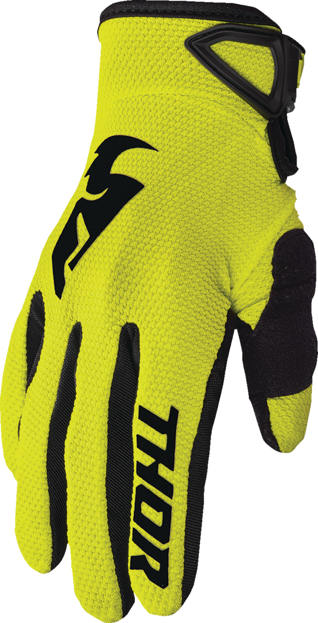 Thor 2024 Youth Sector Gloves - Acid