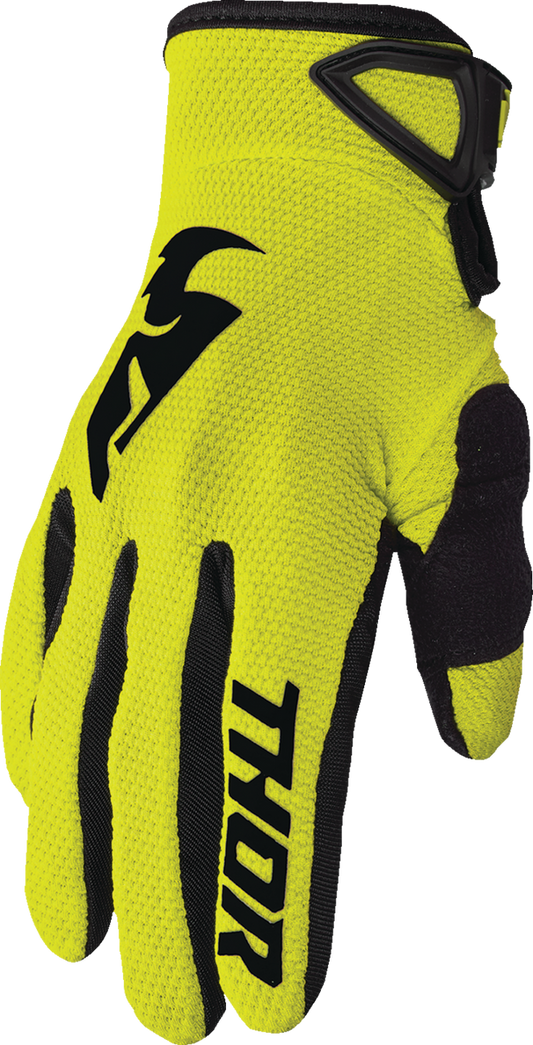 Thor 2024 Youth Sector Gloves - Acid