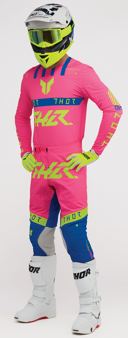 Thor 2025 Sportmode Jersey Pant Combo Flite Pink/Blue