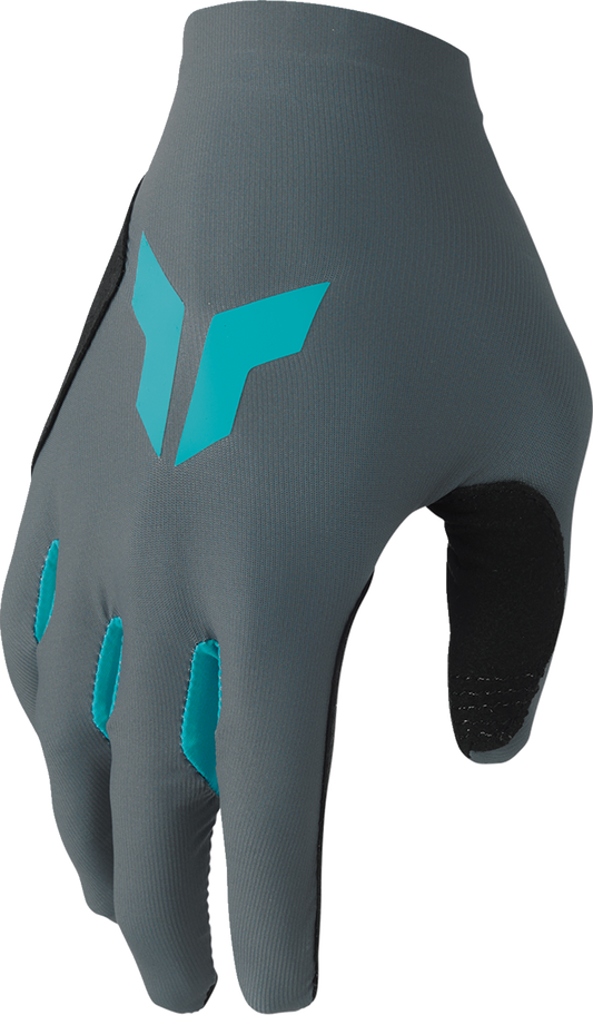 Thor 2026 Womens Sportmode Iconic Gloves Gray/Aqua