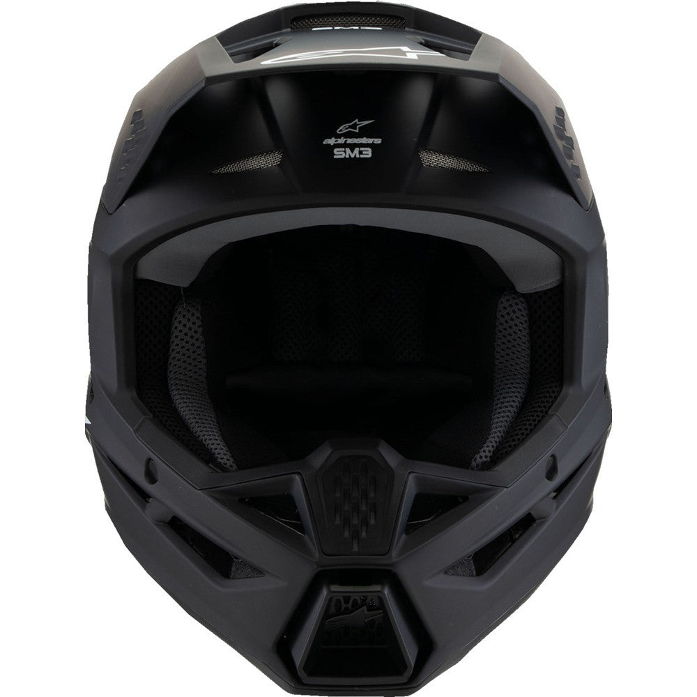 Alpinestars Youth Supertech SM3 Helmet Solid Matte Black