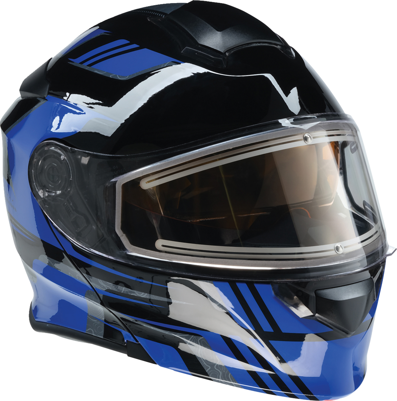 Z1R Solaris First Tracks Modular Electric Snow Helmet Black/Blue