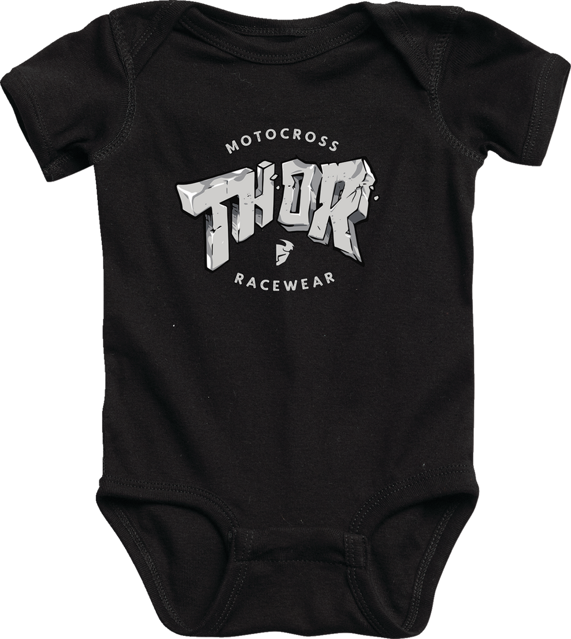 Thor Infant Supermini Stone Body Suit Romper Black