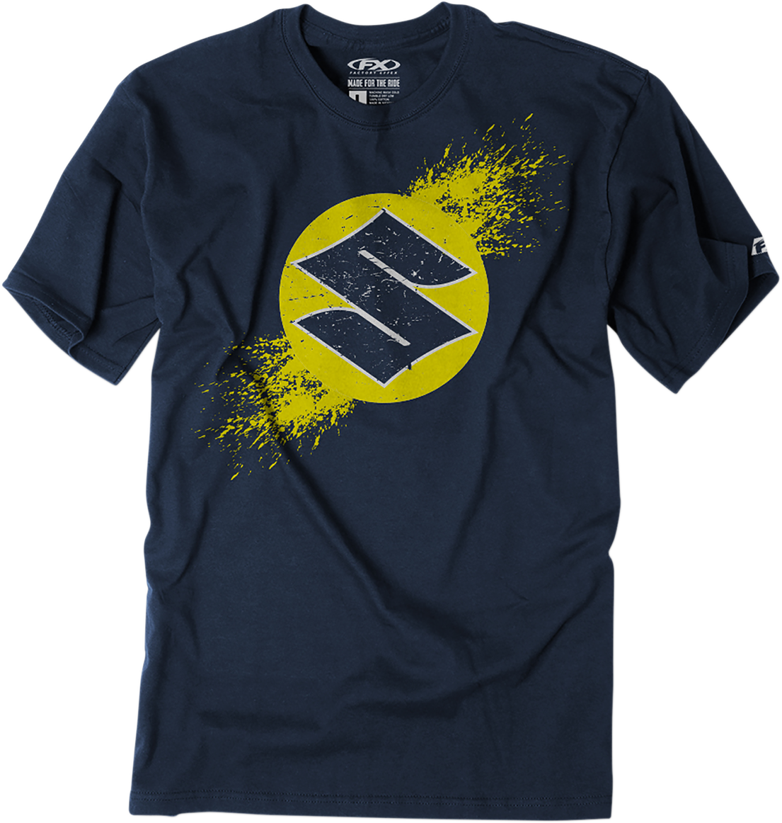 Factory Effex Youth Suzuki Overspray T-Shirt Navy
