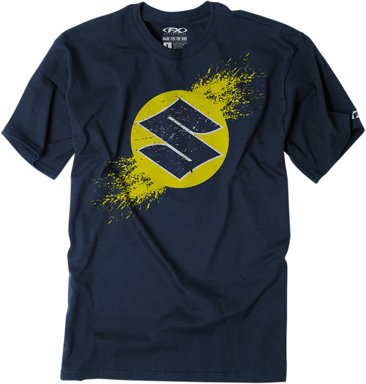 Factory Effex Youth Suzuki Overspray T-Shirt Navy
