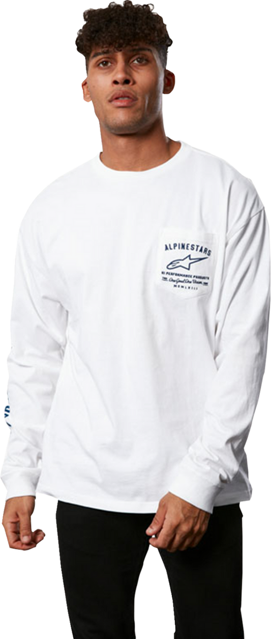 Alpinestars REP Long-Sleeve T-Shirt - White