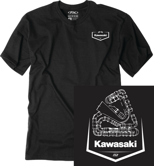 Factory Effex Kawasaki Track T-Shirt Black